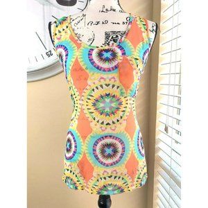 UMGEE Sleeveless top Spring Mediun Zipper Colorful